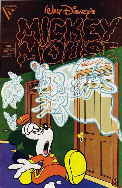 Mickey Mouse 252 - Walt Disney - Ghost - Hotel - Hallway - Fear