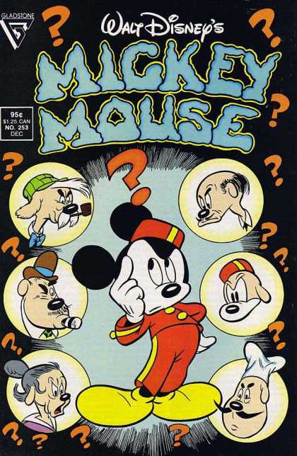 Mickey Mouse 253 - Walt Disney - Characters - Cartoon - Entertainment - Funny