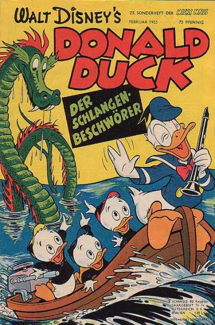 Micky Maus Sonderheft 24 - Donald Duck - Huey - Louie - Dewey - Dragon