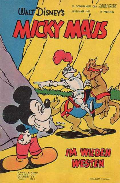 Micky Maus Sonderheft 31 - Walt Disney - Mouse - Horse - Knight - Im Wilden Westen