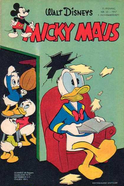 Micky Maus 101 - Walt Disney - Micky Maus - Donald Duck - Daffy Duck - Four Ducks