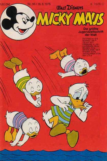 Micky Maus 1026 - Into The Deep Blue Sea - A Plunge Into Mystery - Daffys Kamikaze - Duckies Learn To Swim - Head First Into The Unknown