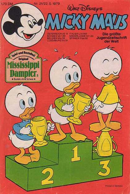 Micky Maus 1223 - Walt Disney Comics - Donald Duck - Nephews - Daisy Duck - Goofy