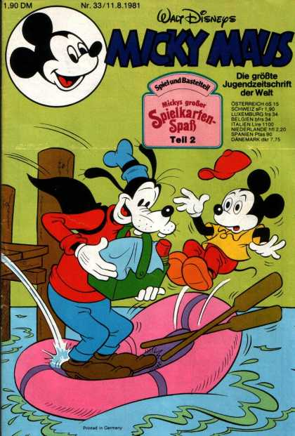 Micky Maus 1311 - Mouse - Fox - Water - Wood - Hot199291