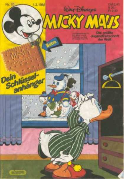 Micky Maus 1506 - Duck - Snow Man