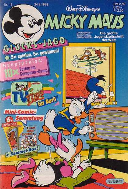Micky Maus 1562 - Walt Disney - Mickey Mouse - Donald Duck - Daisy Duck - Chip And Dale