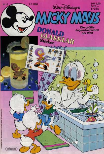 Micky Maus 1643 - Disney - Mickey Mouse - Comic - Lemonade - Sticker