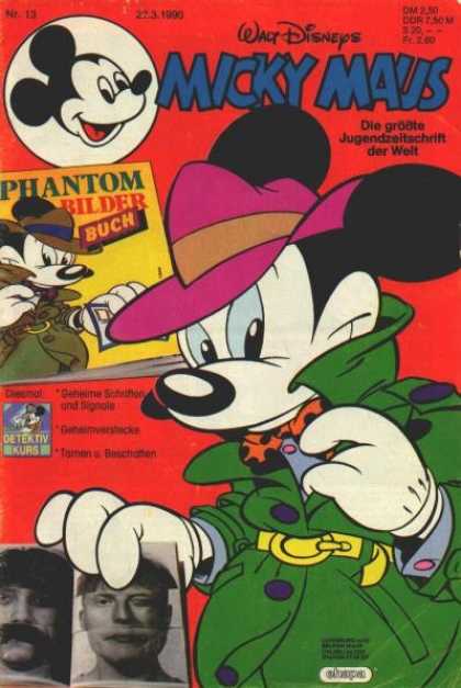 Micky Maus 1649 - Phantom - Buch - Trench Coat - Mug Shots - Pictures