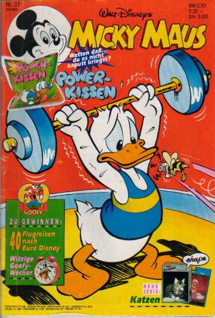 Micky Maus 1770 - Donald Duck - Walt Disney Comic - Power Kissen - Goofy - Foreign