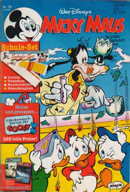 Micky Maus 1771 - Goofy - Huey - Duey - Luey - Disney
