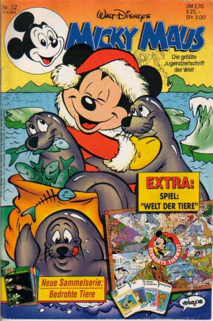 Micky Maus 1785 - Die Grobte Jugendzeitschritt Der Welt - Welt Der Tiere - Smiling Cartoon - River - Ehapa