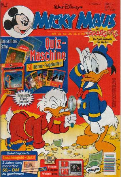 Micky Maus 1953 - Walt Disney - Donald Duck - Scrooge Mcduck - Treasure - Riches