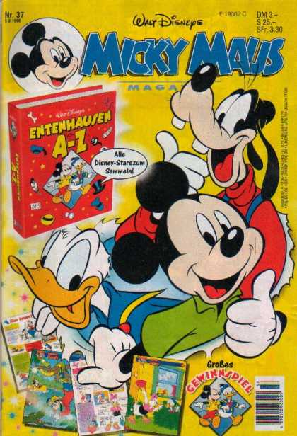 Micky Maus 1983 - Walt Disneys - Goofy - Donald Duck - Magazine - Gewinnspiel