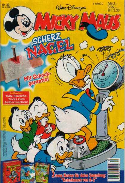 Micky Maus 1985 - Walt Disney - Donald Duck - Nephews - Daisy - Goofy