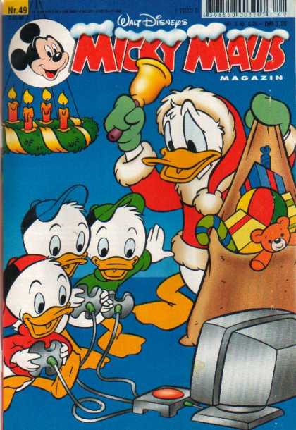Micky Maus 2100 - Walt Disney - Santa Claus - Video Game - Daffy Duck - Huey Dewey And Louie