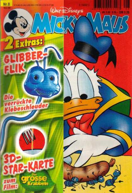 Micky Maus 2111 - Bugs - Mickey - Donald - Disney - German