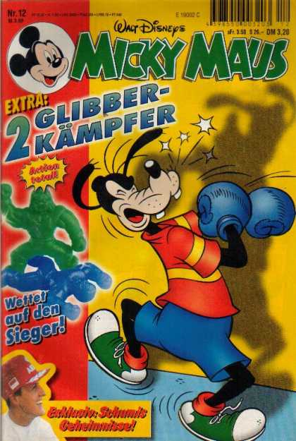 Micky Maus 2115 - German - Boxing - Swamp Thing - Goofy - Funny Hat