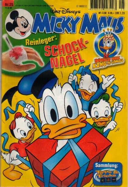 Micky Maus 2128 - Injury - Donald - Nail - Bandage - German