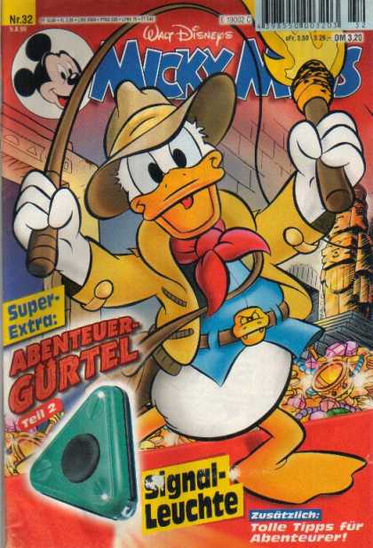 Micky Maus 2135 - Donald Duck - Walt Disneys - Super Extra - Torch - Abenteuer-gurtel