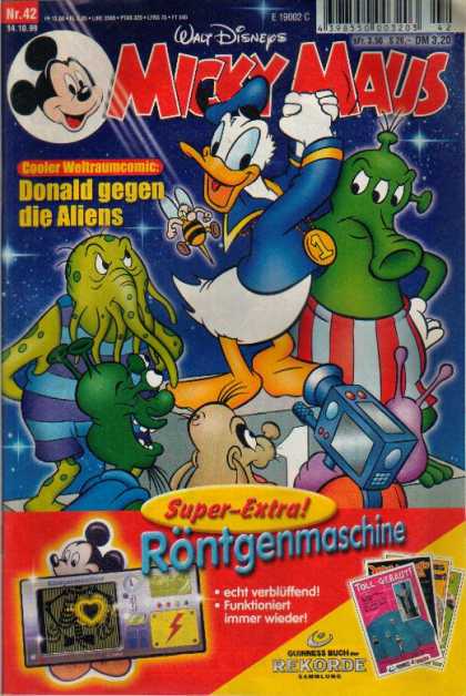 Micky Maus 2145 - Walt Disney - Donald Duck - Number 42 - Rontgenmaschine - Foreign Comic