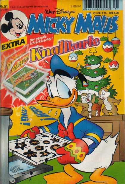 Micky Maus 2154 - German - Christmas - Donald Duck - Chipmunks - Baking