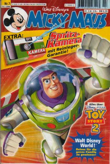 Micky Maus 2162 - Toy Story 2 - Buzz Lightyear - Walt Disney World - Camera - Pixar