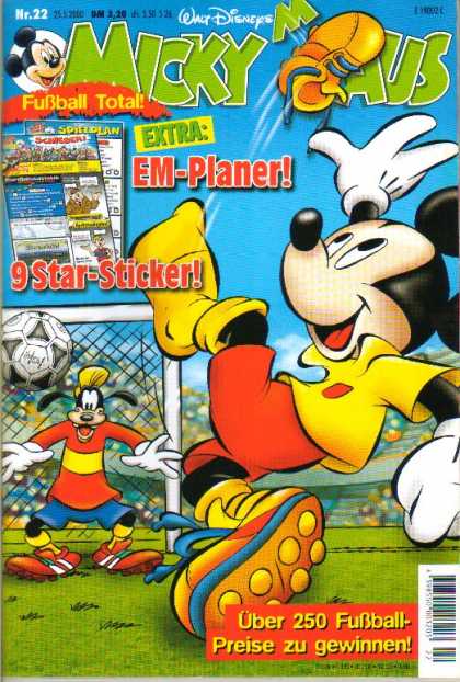 Micky Maus 2177 - Walt Disney - Mouse - Football - Guffy - Field