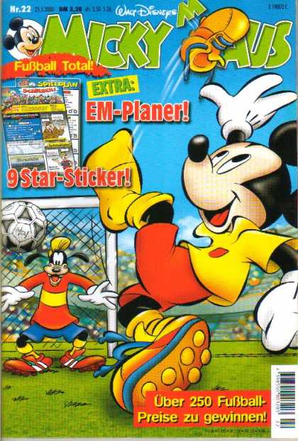 Micky Maus 2177 - Walt Disney - Mouse - Football - Guffy - Field