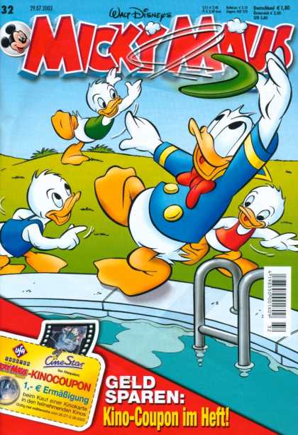 Micky Maus 2345 - Walt Disneys - Cine Star - Swimming Pool - Kinocoupon - Geld Sparen