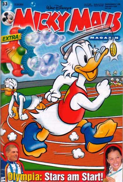 Micky Maus 2399 - Walt Disneys - Extra - Olympia - Stars Am Start - Games