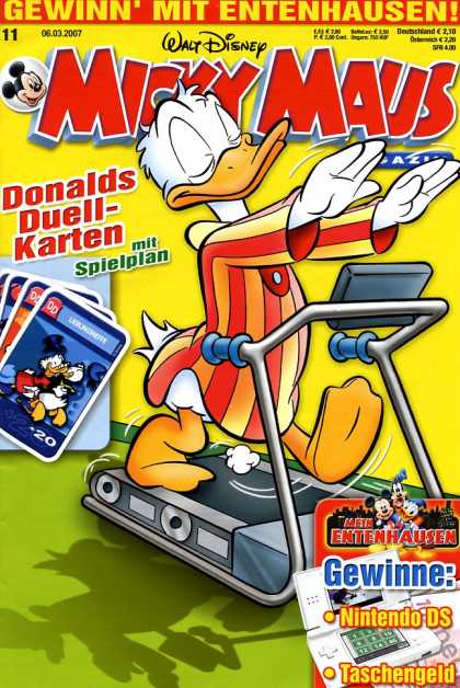 Micky Maus 2533 - Mouse - Tread Mill - Meter - Hands - Cards