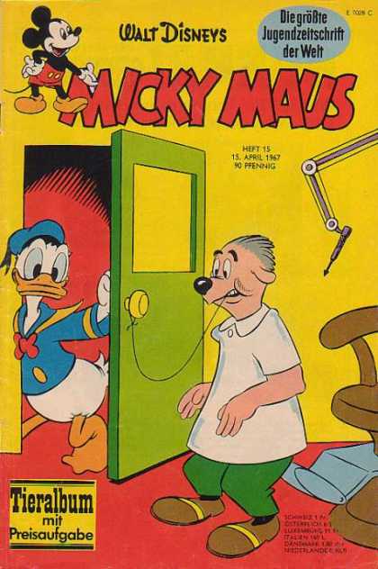 Micky Maus 591 - Mickey Mouse - Disney - Donald Duck - Dentist - Malpractice