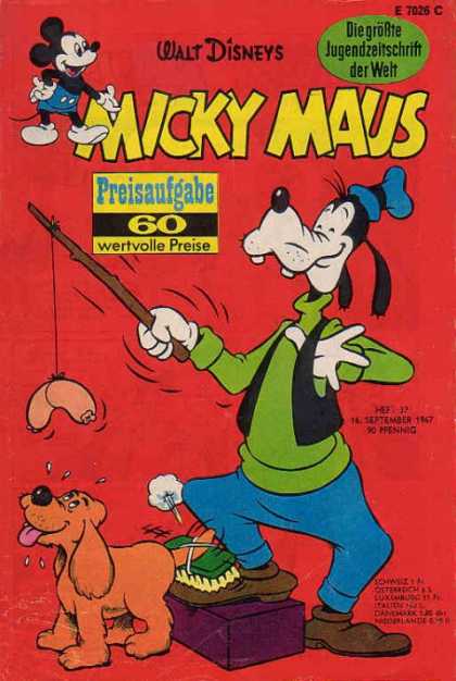 Micky Maus 613 - Walt Disney - Goofy - Sausage - Stick - Vest