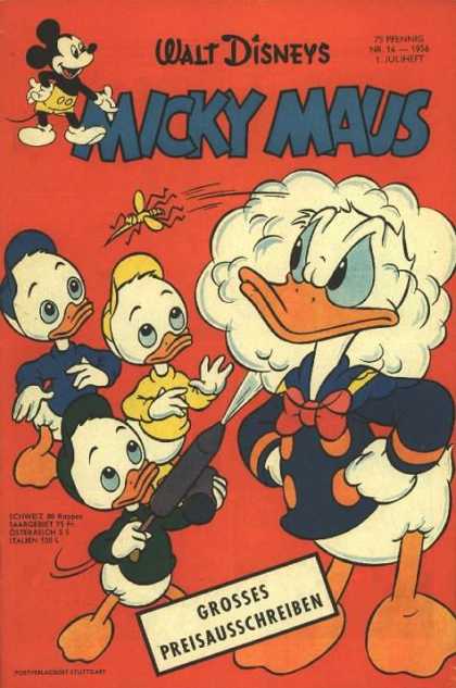 Micky Maus 66 - Donald Duck - Young Ducks - Spraygun - Mosquito - Fumes