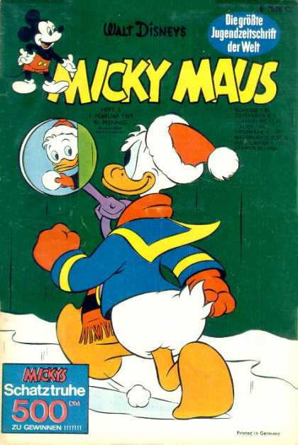 Micky Maus 685 - Santa Claus Hat - Donald Duck - Sailor Suit - Scarf - Snowball
