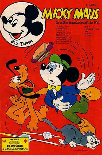 Micky Maus 777 - Sausage - Dog - Cat - Trip Over Animal - Pluto