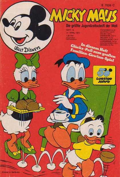 Micky Maus 904 - Walt Disney - Donald Duck - Daisy - Nephew - Hot Buns