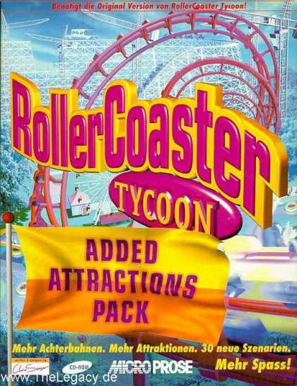 Misc. Games - RollerCoaster Tycoon: Added Attractions