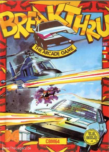 Misc. Games - Breakthru: The Arcade Game