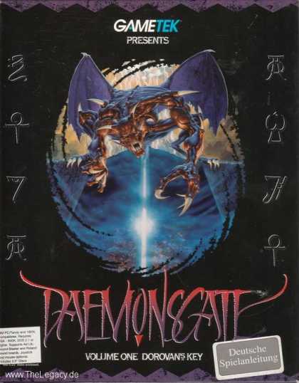 Misc. Games - Daemonsgate: Volume One Dorovan's Key
