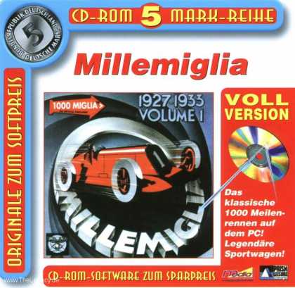 Misc. Games - Millemiglia - 1000 Miglia: Volume 1 - 1927-1933