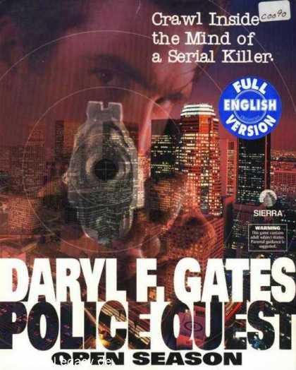 Misc. Games - Police Quest 4: Open Season