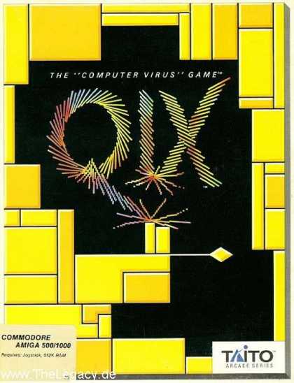 Misc. Games - Qix: The Computer Virus Game