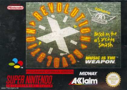 Misc. Games - Revolution X