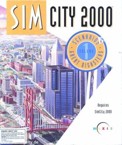 Misc. Games - Sim City 2000: Scenarios Vol.1 - Great Disasters