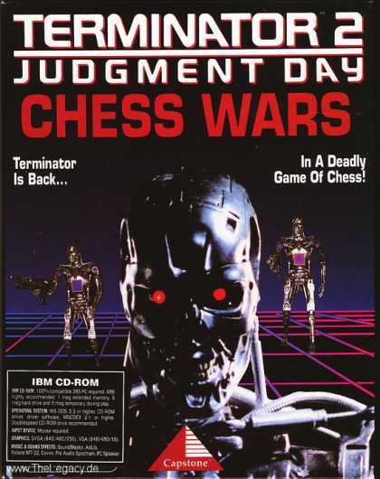 Misc. Games - Terminator 2 Chess Wars