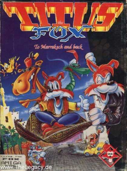 Misc. Games - Titus the Fox: To Marrakech and Back