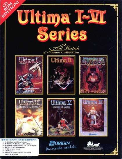 Misc. Games - Ultima I-VI Series