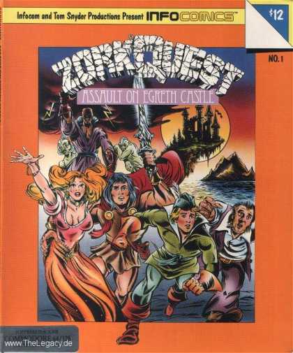 Misc. Games - ZorkQuest 1: Assault on Egreth Castle