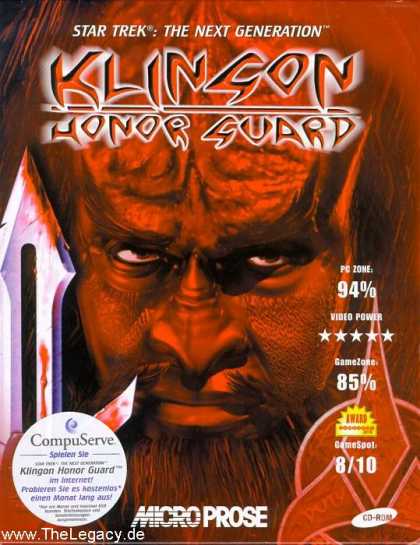 Misc. Games - Star Trek - The Next Generation: Klingon Honor Guard